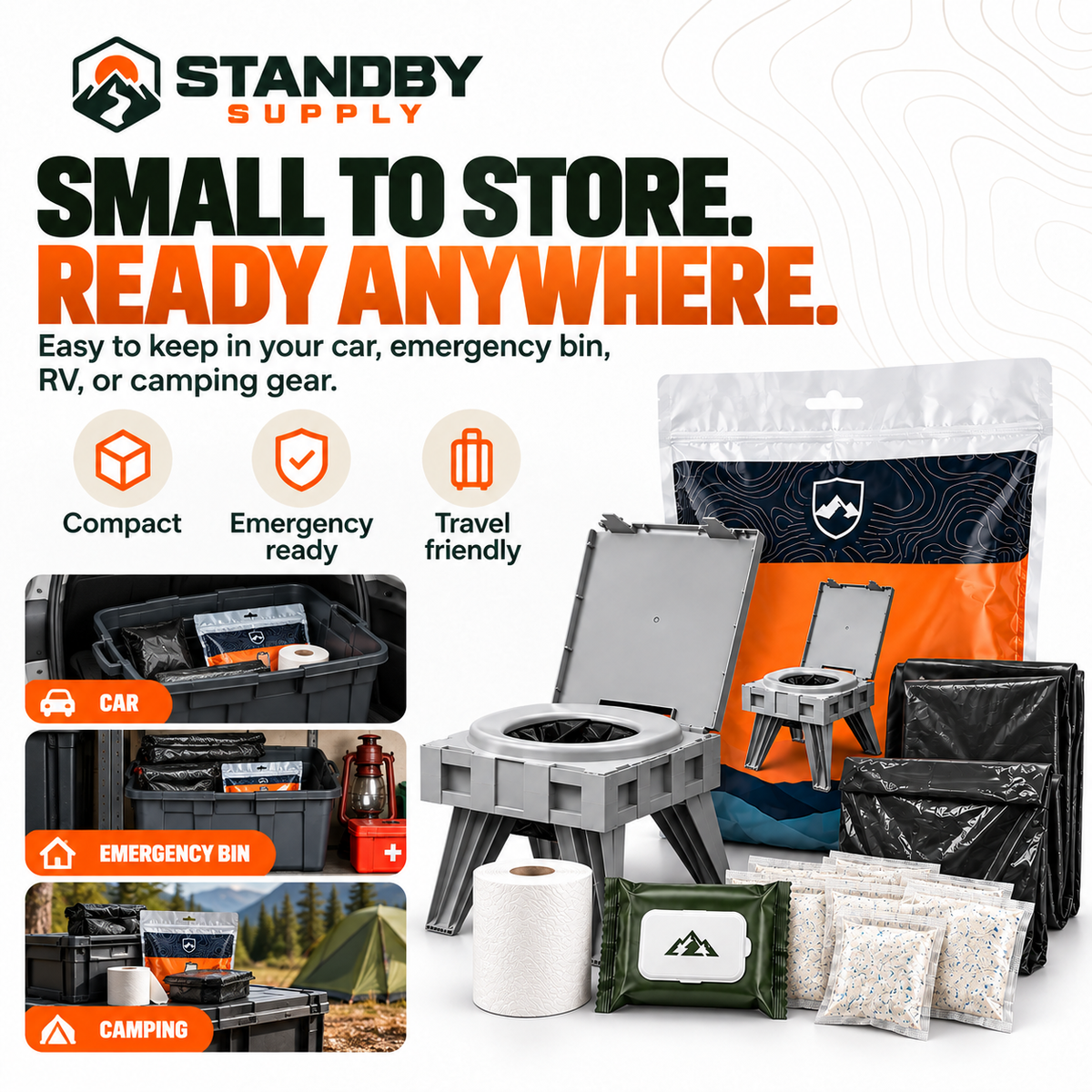 Emergency Sanitation Kit