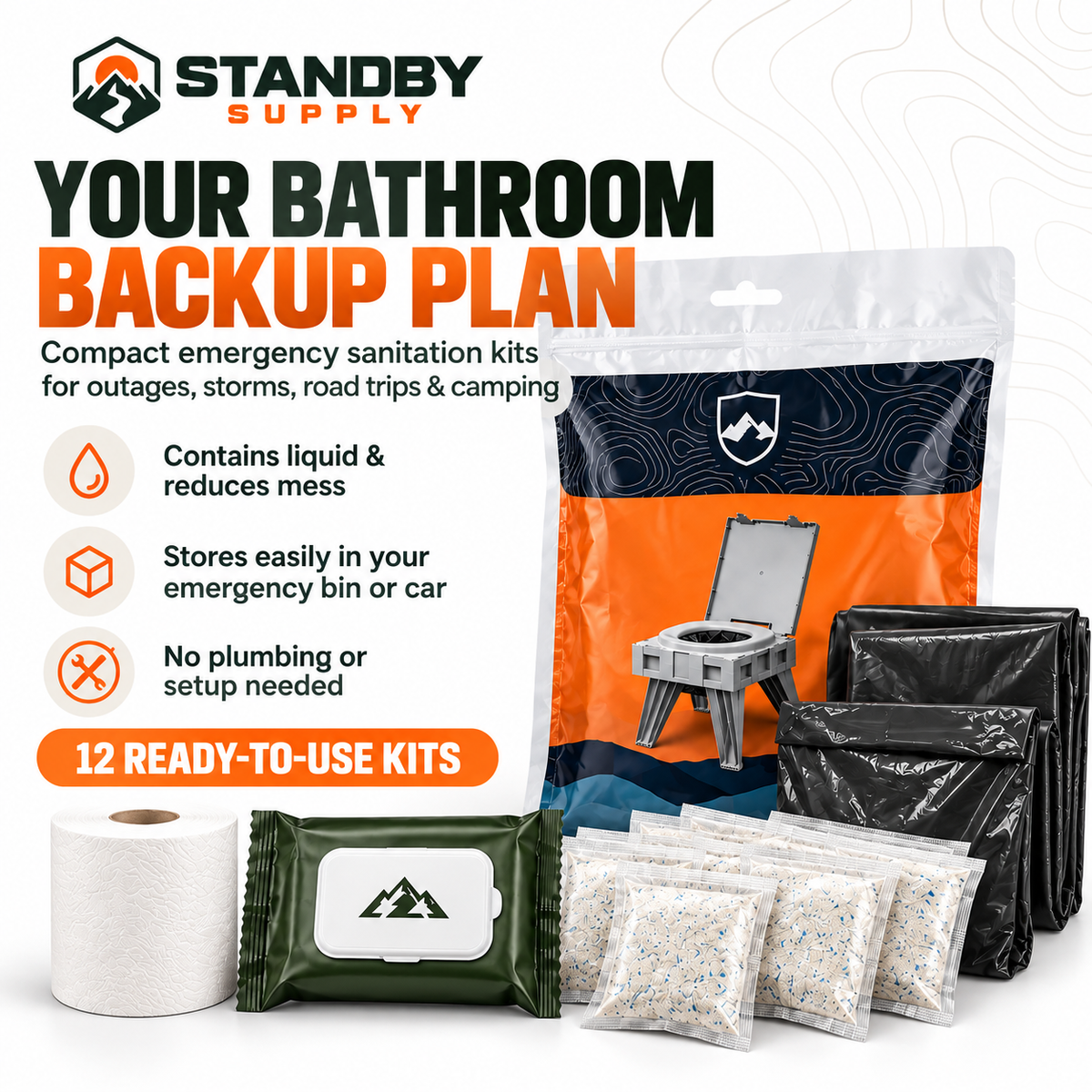 Emergency Sanitation Kit