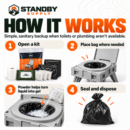 Emergency Sanitation Kit